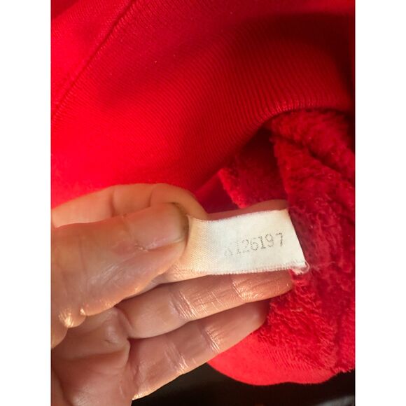 Vintage Limited Jeans USA Flag Sweatshirt Red Crew Neck Women Sz S - Picture 5 of 5